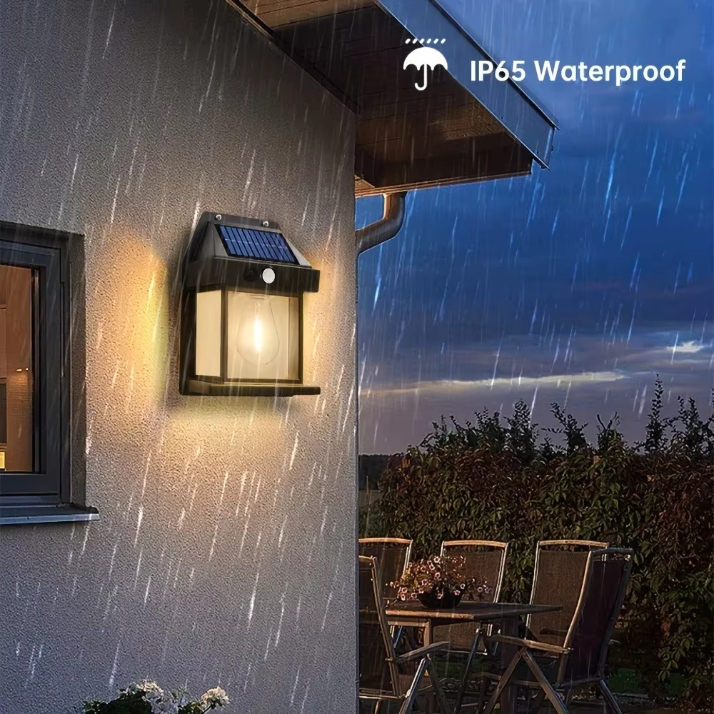 Solar Wall Light Outdoor Waterproof LED Lamp
