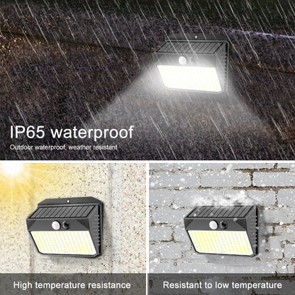 Outdoor Solar Light 150LED Motion Sensor Wall Lamp