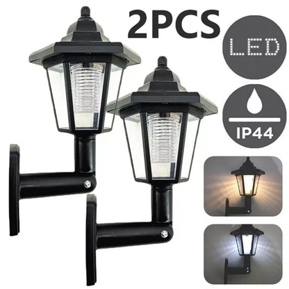 Outdoor Solar Street Lights: LED Wall Light for Gardens