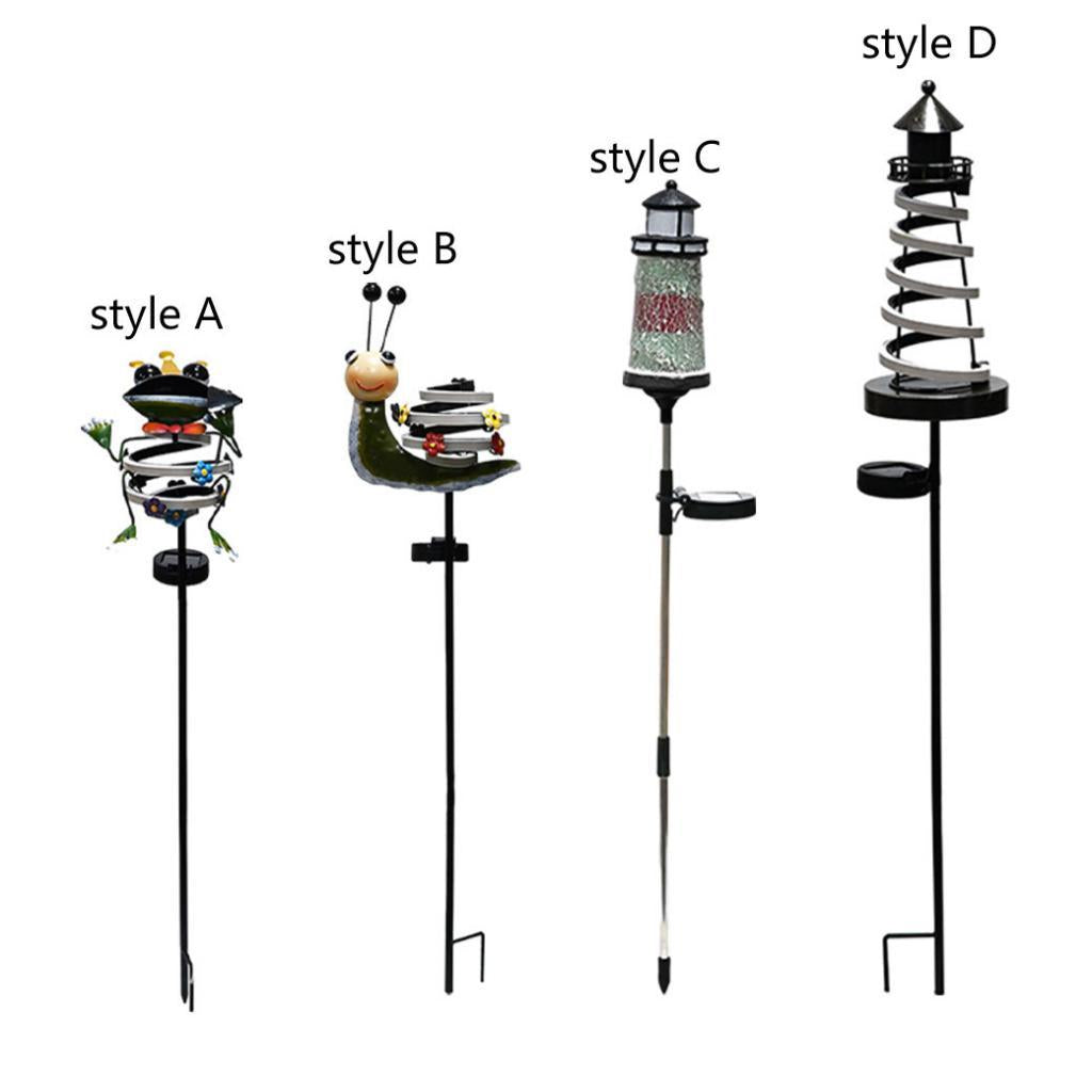 Outdoor Solar Light: Solar Stake Light - Decorative Yard Art for Pathways & Patios