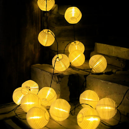 Solar Lantern String Lights - 8 Modes for Garden & Party Decor