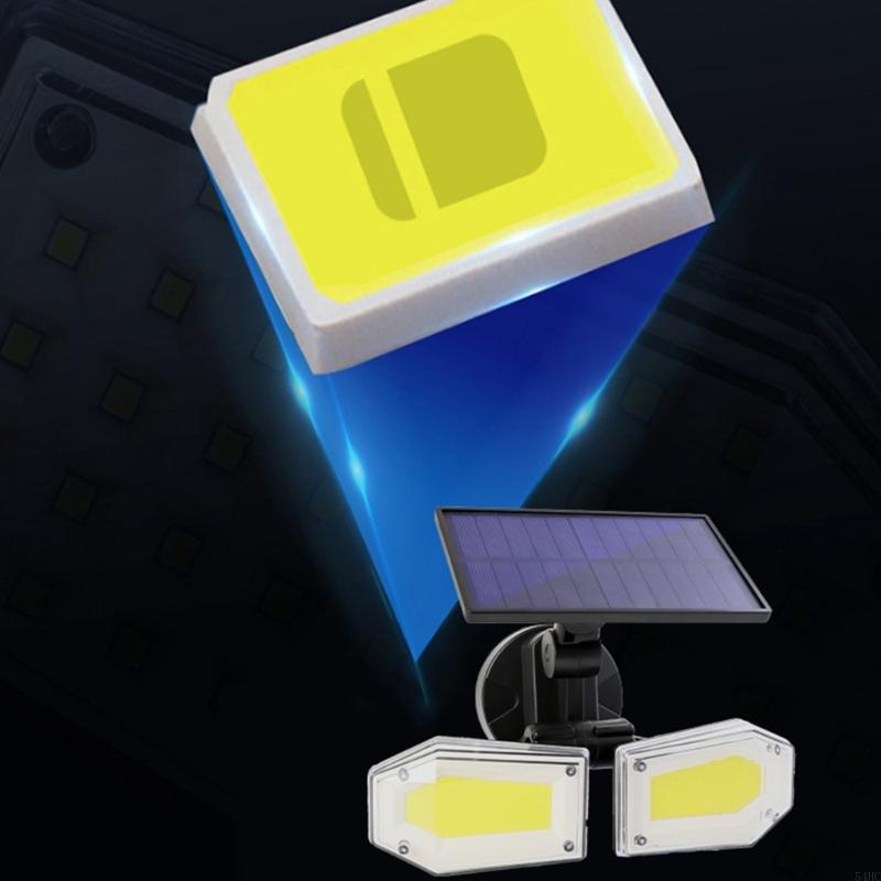 Motion Detector Lights - Dual Head Waterproof Spotlights