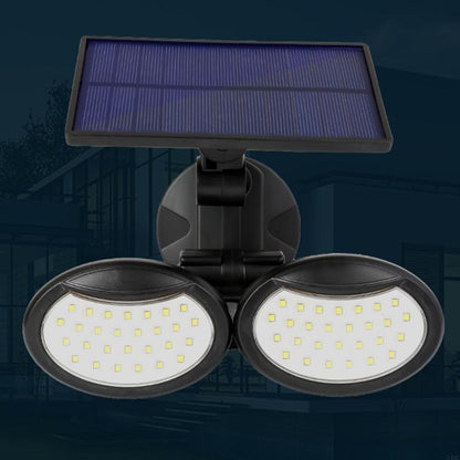 Motion Detector Lights - Dual Head Waterproof Spotlights