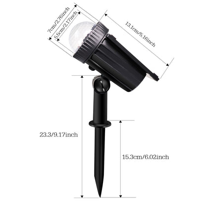 Spotlight: Solar Projection Drip Light for Christmas Starry Sky