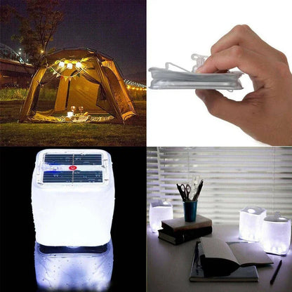 Solar LED Light - Inflatable Outdoor Hiking Lamp