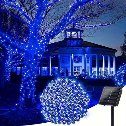 Solar LED String Lights: Patio, Wedding, Christmas Decor