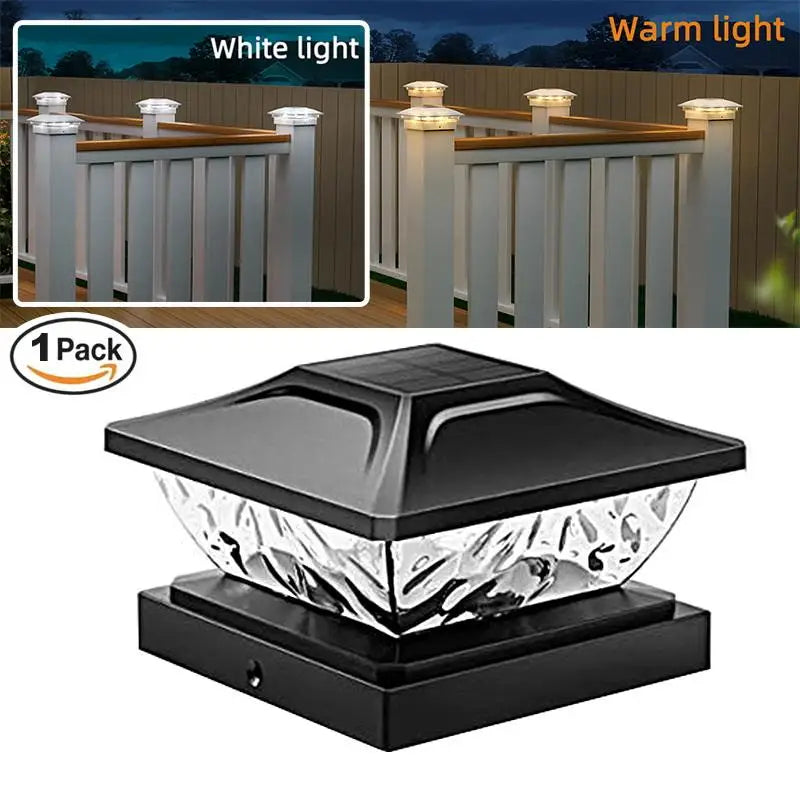 Solar Post Lights: Waterproof Deck & Fence Lighting