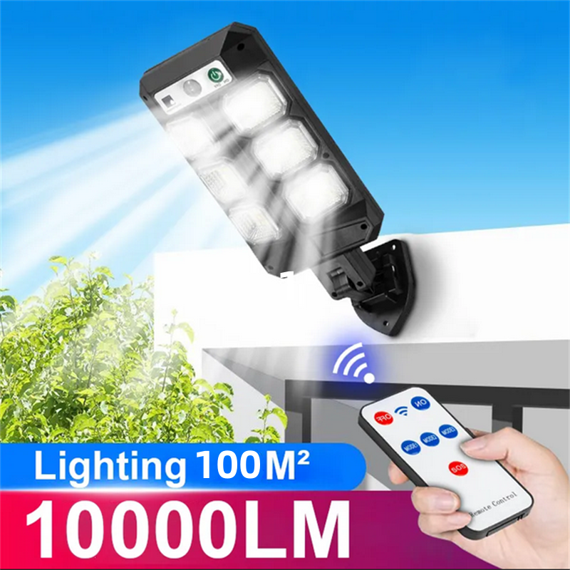 Solar Street Lights Outdoor Waterproof Motion Sensor LED